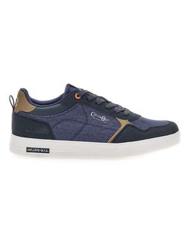 Sneakers grigie in tessuto con punta a contrasto Hook CVS 44