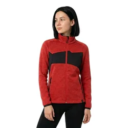 Sweat-shirt à Zip Accelerate 18155 Traffic Red / Black 4XL