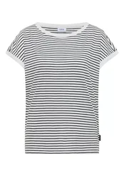 TOS Striped Turn-Up Shirt female