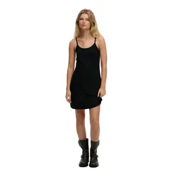Vestito Senza Maniche Mini Jersey Cami Black M