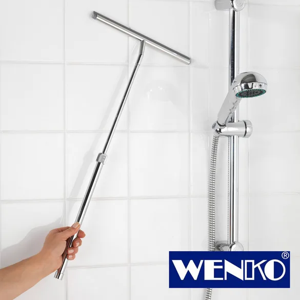 Teleskop Badezimmerwischer, Duschabzieher - WENKO - FashionsVida