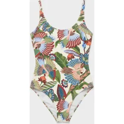 Bañador de mujer plus size sin aros y copa fija