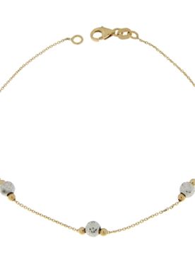 Bracciale Donna Oro Giallo Bianco GL101174