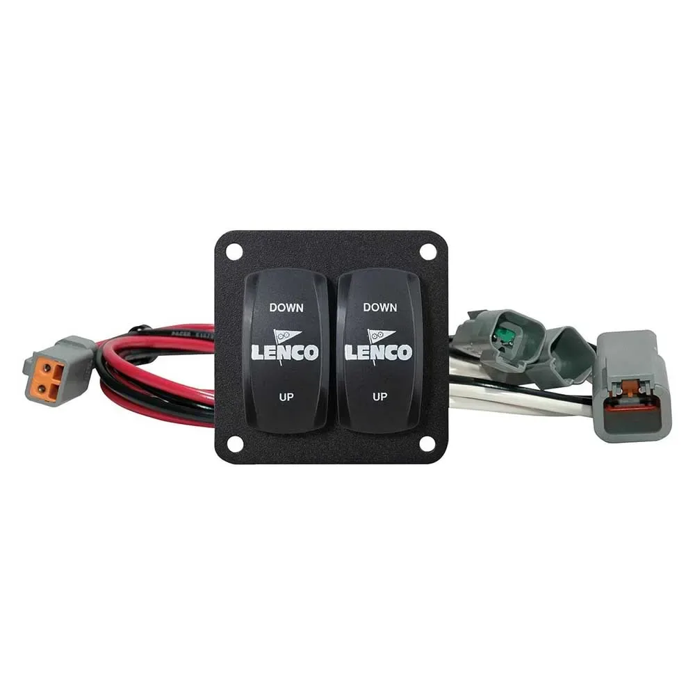 D Trim Tab Double Switch Kit Black One Size unisex - Lenco Marine - FashionsVida