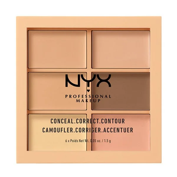 Conceal. Correct. Contour Palette - NYX PROFESSIONAL MAKE UP - FashionsVida