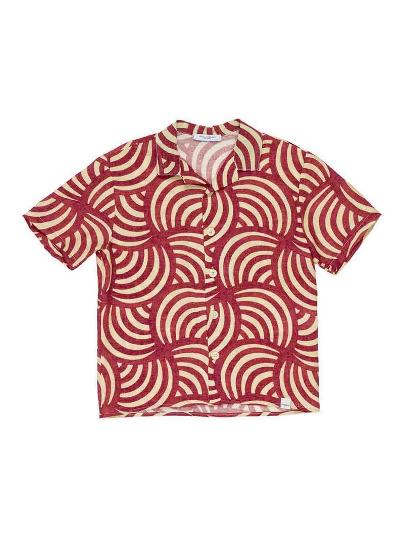 Paolo Pecora Camicia Con Stampa