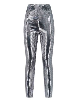 Pantaloni Paillettes Metalliche