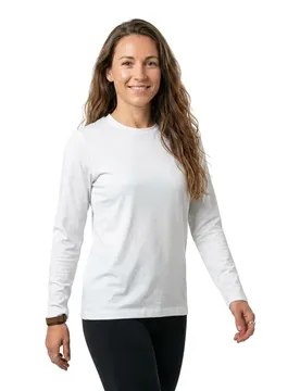 T-shirt à Manches Longues Crossover 26091 White 4XL