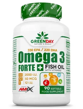 Capsule Greenday Provegan Omega 3 Forte+ 90 Unità