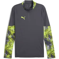 IndividualCUP 1/4 Zip- Herren Fußballjacke, grau M