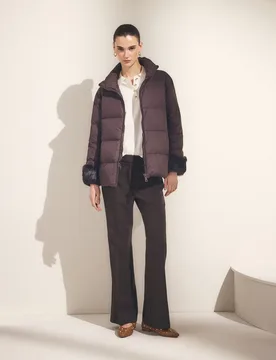 Plumífero liso corto de mujer - Woman El Corte Inglés - FashionsVida