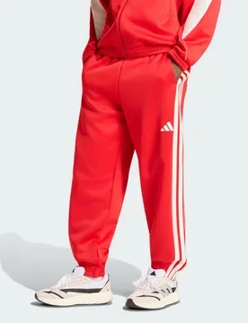 Pantaloni da allenamento Stadium XS Pure Ruby / Off White - Adidas - FashionsVida
