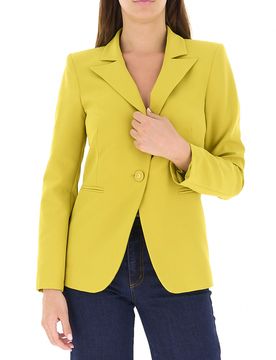 Blazer monopetto SENAPE M