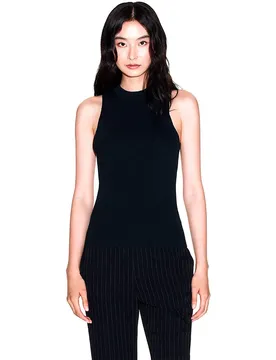 Exchange Maglione Senza Maniche Xw00188_af10352 Black L