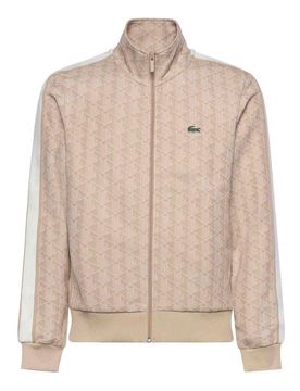 Giacca jacquard con monogramma