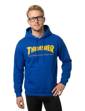 Sweat à Capuche Skate Mag Royal Gold XL Homme