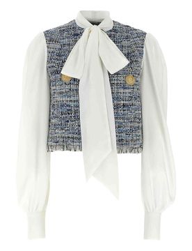 Balmain Camicia di tweed