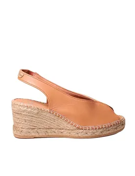 Sandali Con Zeppa In Esparto Laila-p Leather EU 40