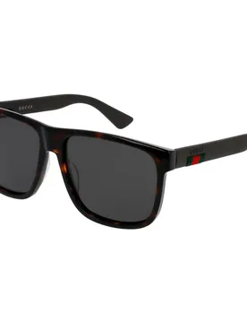 Occhiali Da Sole Polarizzati Gg0010s-003 58/16/15 Brown Flock/CAT3