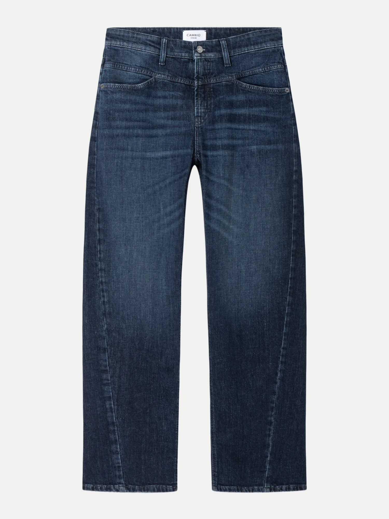 Barrel-Fit Jeans Ornella Blau 40/31 - Cambio - FashionsVida
