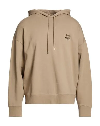 Sudadera Hombre Caqui L,M,S Hombre - Maison Kitsuné - FashionsVida