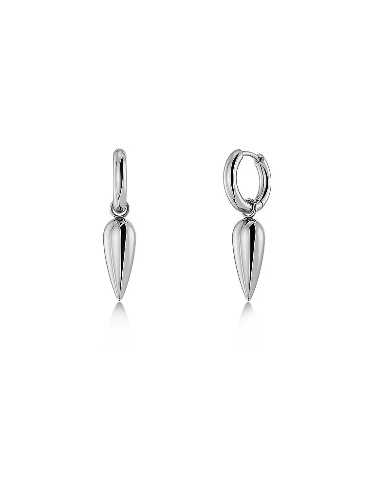 Boucles d'oreilles PEAK SPIKE HOOPS Silver argent - Edblad - FashionsVida