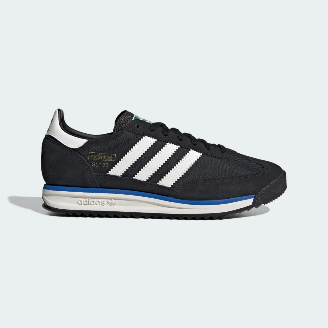 SCARPE SL 72 RS 44 Core Black / Cloud White / Blue Bird - Adidas - FashionsVida