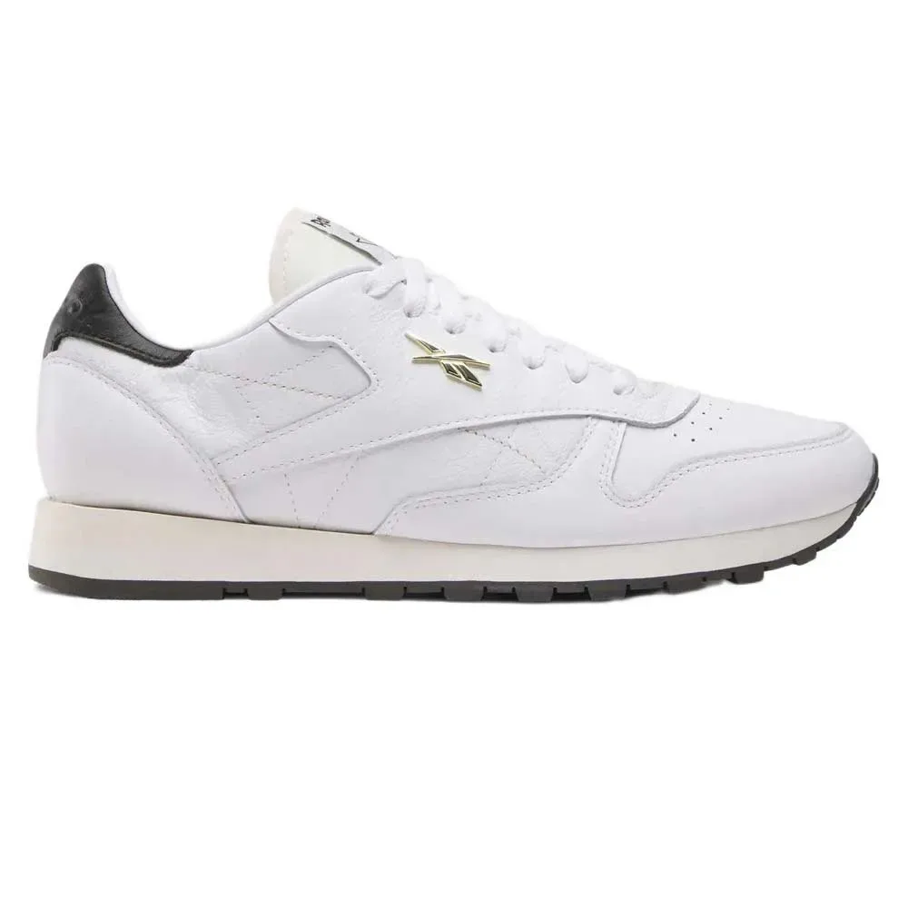 Classics Sneaker Leather White / Black / Chalk EU 44 - Reebok - FashionsVida
