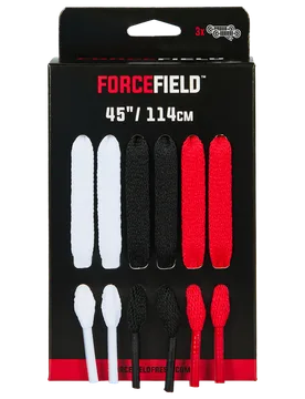 Pack Laces Unisex ShoeCare - Grey - One Size - Cotton - Grey - Size: One Size - Forcefield - FashionsVida
