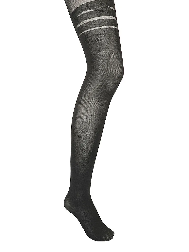 Collant mode INFINITE WRAP 40 black/black noir M - Wolford - FashionsVida