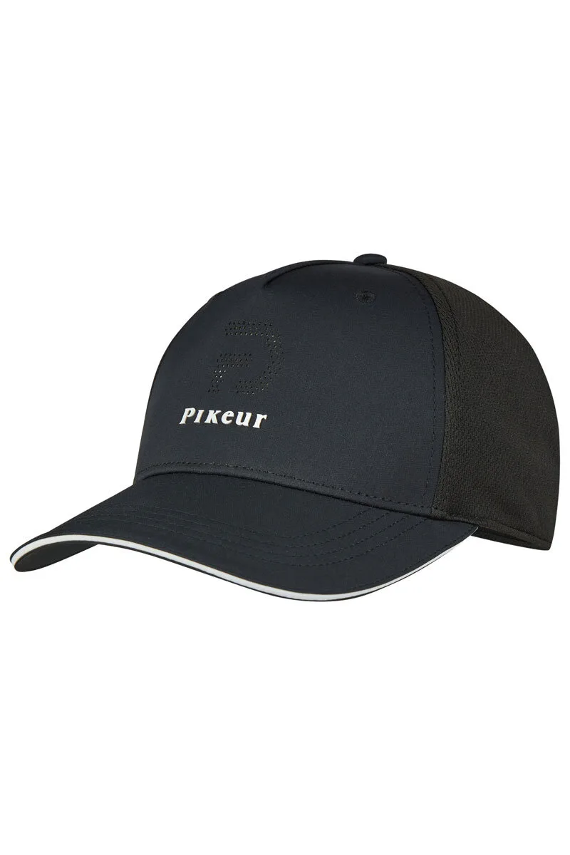 Cap LASERCUT & MESH #1831 TheCore, black 59 - Pikeur - FashionsVida