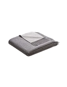 Coperta in cashmere - Plaid 130x170 cm grigio - Biederlack - FashionsVida