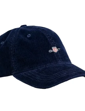 Casquette Shield Cord Marine OS unisex - Gant - FashionsVida