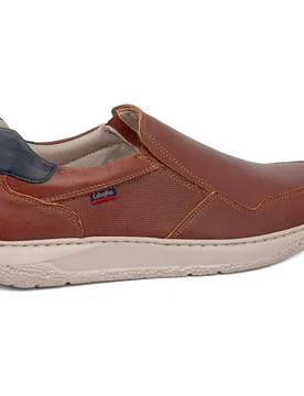 Mocasines de hombre de piel con tecnología Adaptaction - Callaghan - FashionsVida