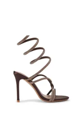 Sloane' Heels - Dark Brown - Size: 8