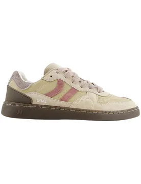 Sneakers en cuir et en suède - Goal W Light Sand en Cuir - Taille 38 - Beige - Coolway - FashionsVida