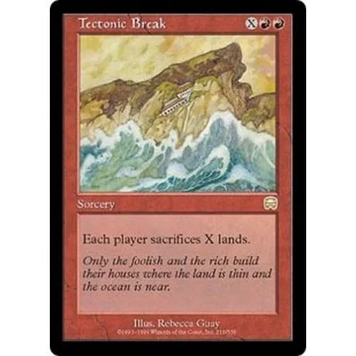 Tectonic Break (foil) Mercadian Masques - Magic: The Gathering - FashionsVida