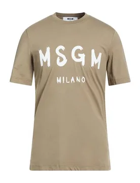 T-shirts Herren Khaki L,S,XL,XS Herren - Msgm - FashionsVida