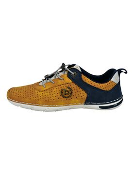 Scarpe stringate gialle traforate 321ASG0350505041 42