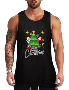 Christmas 25 Dec Tank Top Basic Cotton Tank Top Non-Shrink Casual Sleeveless - Aliexpress - FashionsVida