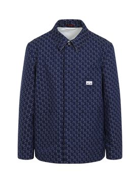 GUCCI GG Logo Cotton Overshirt
