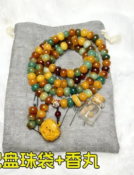 Bodhisattva and Celestial 108-piece Bracelet, Dunhuang Apple 12*9mm Bodhi Seed Buddhist Beads for Meditatio - Aliexpress - FashionsVida