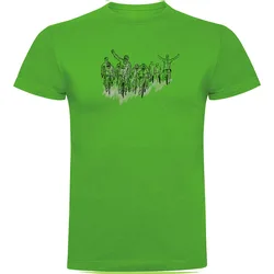 Maglietta A Maniche Corte Peloton Green