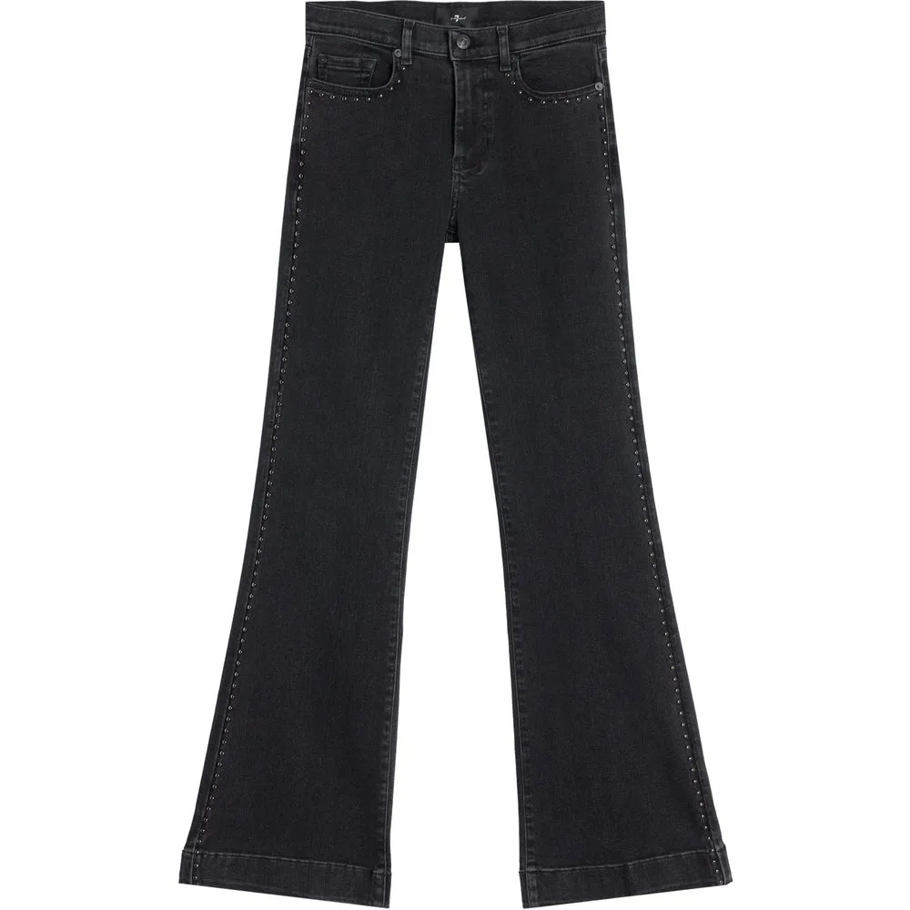 Vaqueros campana de mujer Dojo Tailorless de tiro medio - 7 For All Mankind - FashionsVida