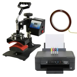Cap Press & Epson Printer - Multicolor - Size: One Size