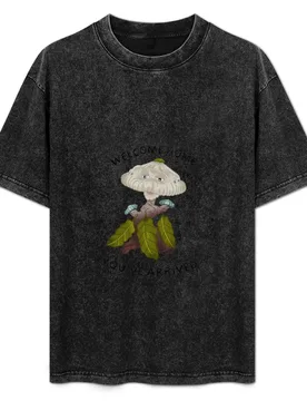 Welcome Home T-Shirt Plus Size Solid Color T-Shirt - Aliexpress - FashionsVida