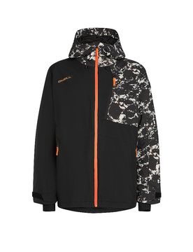 Chaqueta de snowboard para hombre FWC Cruz Block Hoodie negro XL