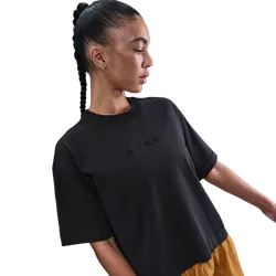 Sportswear Women T-Shirts - Black - Size L - Cotton Jersey - Black - Size: Large
