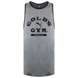 X Golds Gym Mens Grey Vest Cotton - Size Small