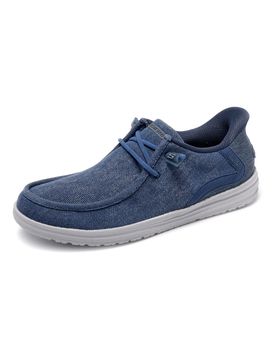 Mocassini blu Slip-ins con Memory Foam Melson Coronado 45